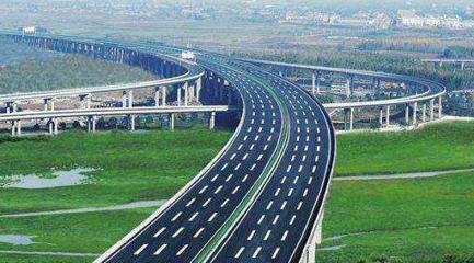 蚌埠东海大道合徐高速公路出入口(互通立交)工程即将完工